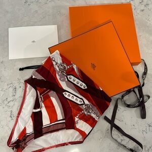 Hermes Charlie SwimSuit Bottom Bathing Suit Size 38